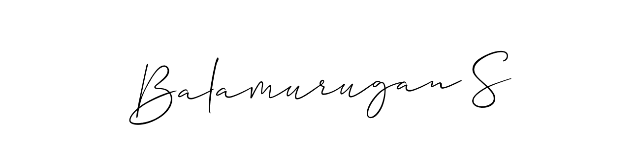 Once you've used our free online signature maker to create your best signature Allison_Script style, it's time to enjoy all of the benefits that Balamurugan S name signing documents. Balamurugan S signature style 2 images and pictures png