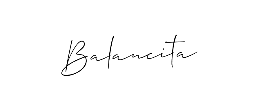 Similarly Allison_Script is the best handwritten signature design. Signature creator online .You can use it as an online autograph creator for name Balancita. Balancita signature style 2 images and pictures png