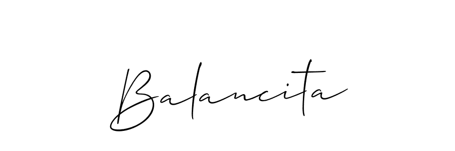 Similarly Allison_Script is the best handwritten signature design. Signature creator online .You can use it as an online autograph creator for name Balancita. Balancita signature style 2 images and pictures png