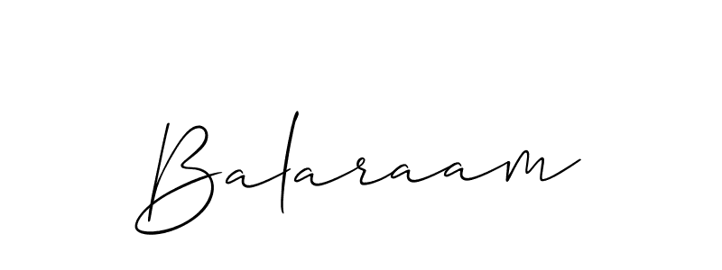 How to Draw Balaraam signature style? Allison_Script is a latest design signature styles for name Balaraam. Balaraam signature style 2 images and pictures png