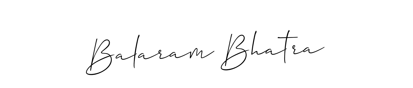 How to Draw Balaram Bhatra signature style? Allison_Script is a latest design signature styles for name Balaram Bhatra. Balaram Bhatra signature style 2 images and pictures png