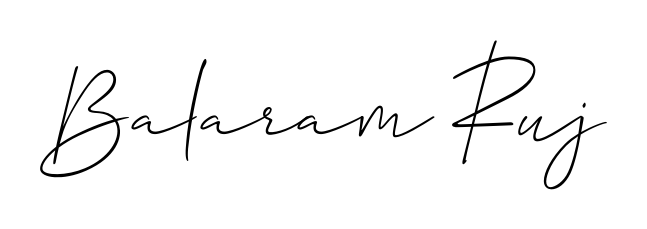 Stand out with a creative autograph for Balaram Ruj. The Allison_Script styling blends modern aesthetics with classic signature flourishes. Balaram Ruj signature style 2 images and pictures png