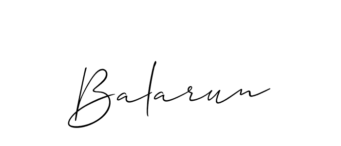 Make a beautiful signature design for name Balarun. Use this online signature maker to create a handwritten signature for free. Balarun signature style 2 images and pictures png