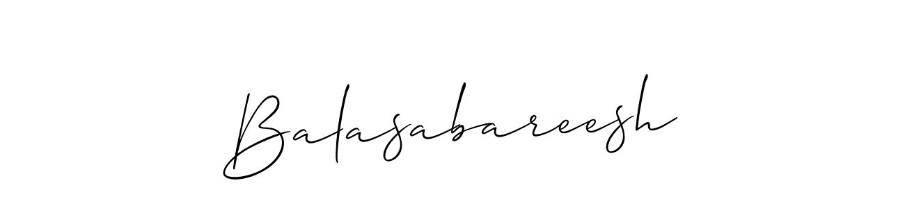 This is the best signature style for the Balasabareesh name. Also you like these signature font (Allison_Script). Mix name signature. Balasabareesh signature style 2 images and pictures png