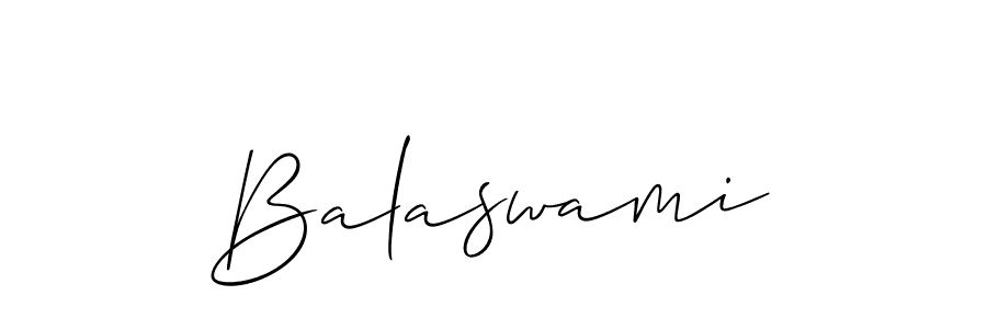 Make a short Balaswami signature style. Manage your documents anywhere anytime using Allison_Script. Create and add eSignatures, submit forms, share and send files easily. Balaswami signature style 2 images and pictures png
