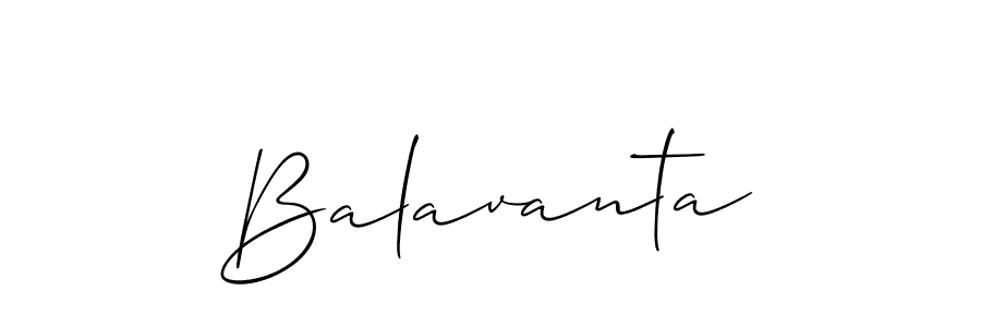 Best and Professional Signature Style for Balavanta. Allison_Script Best Signature Style Collection. Balavanta signature style 2 images and pictures png