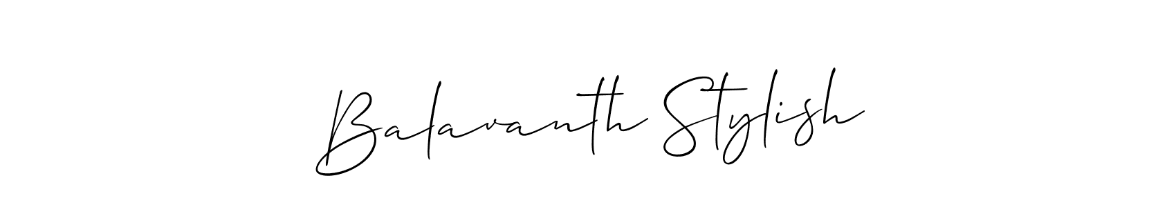 This is the best signature style for the Balavanth Stylish name. Also you like these signature font (Allison_Script). Mix name signature. Balavanth Stylish signature style 2 images and pictures png