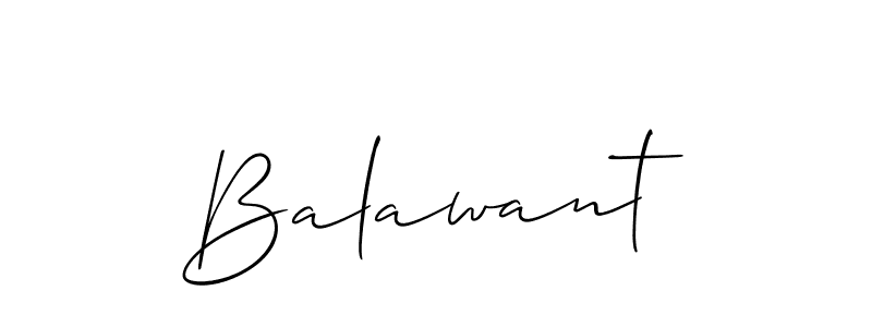 Also we have Balawant name is the best signature style. Create professional handwritten signature collection using Allison_Script autograph style. Balawant signature style 2 images and pictures png
