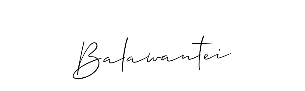 It looks lik you need a new signature style for name Balawantei. Design unique handwritten (Allison_Script) signature with our free signature maker in just a few clicks. Balawantei signature style 2 images and pictures png