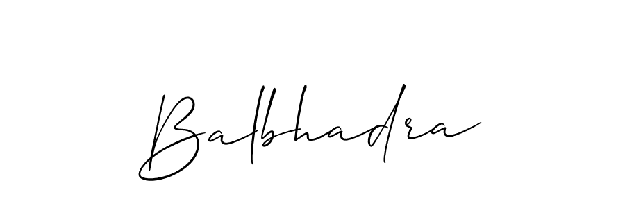 It looks lik you need a new signature style for name Balbhadra. Design unique handwritten (Allison_Script) signature with our free signature maker in just a few clicks. Balbhadra signature style 2 images and pictures png