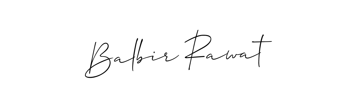 Similarly Allison_Script is the best handwritten signature design. Signature creator online .You can use it as an online autograph creator for name Balbir Rawat. Balbir Rawat signature style 2 images and pictures png