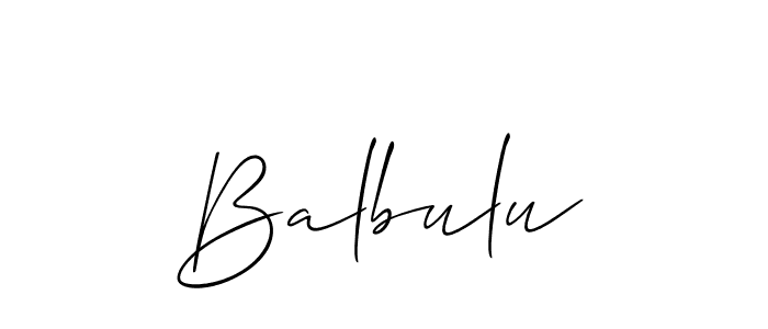 You can use this online signature creator to create a handwritten signature for the name Balbulu. This is the best online autograph maker. Balbulu signature style 2 images and pictures png