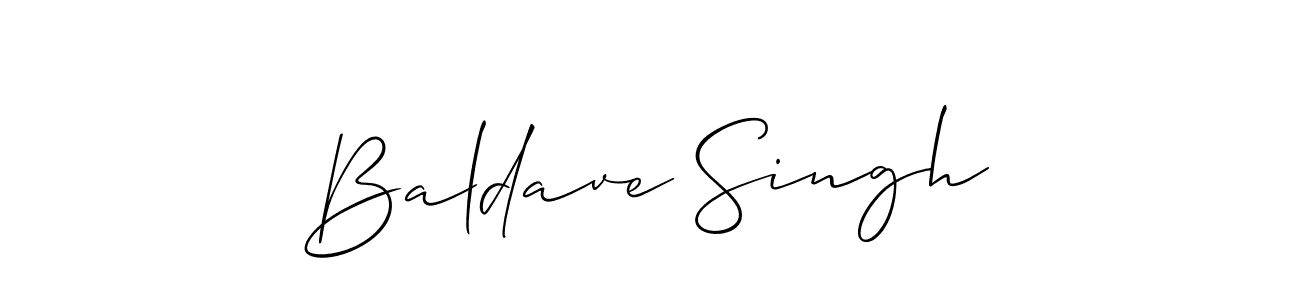It looks lik you need a new signature style for name Baldave Singh. Design unique handwritten (Allison_Script) signature with our free signature maker in just a few clicks. Baldave Singh signature style 2 images and pictures png