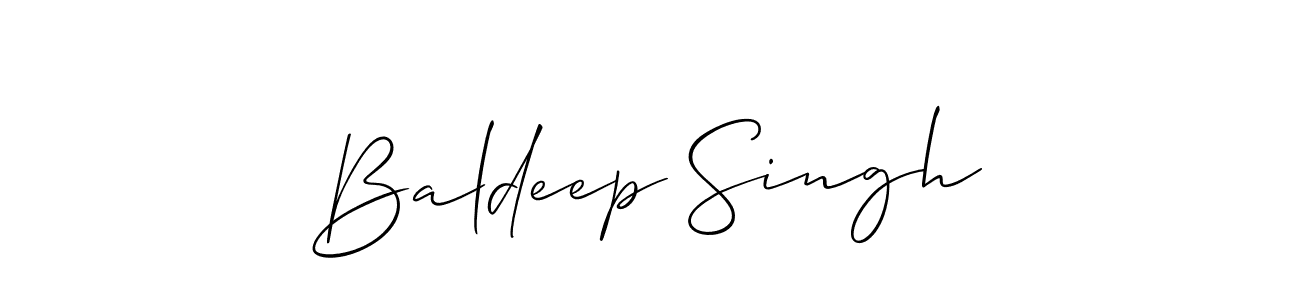 This is the best signature style for the Baldeep Singh name. Also you like these signature font (Allison_Script). Mix name signature. Baldeep Singh signature style 2 images and pictures png