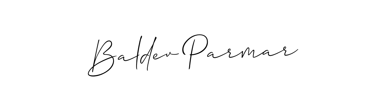You can use this online signature creator to create a handwritten signature for the name Baldev Parmar. This is the best online autograph maker. Baldev Parmar signature style 2 images and pictures png