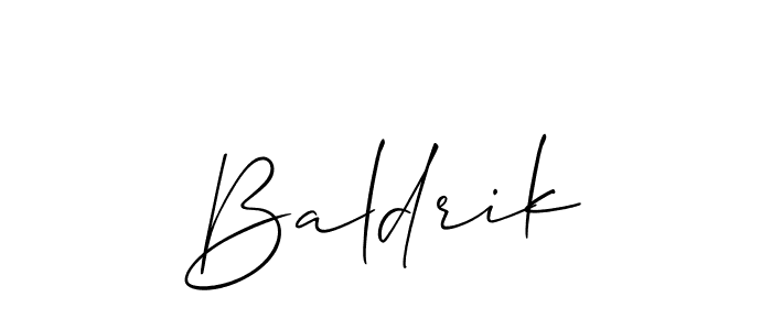 Once you've used our free online signature maker to create your best signature Allison_Script style, it's time to enjoy all of the benefits that Baldrik name signing documents. Baldrik signature style 2 images and pictures png