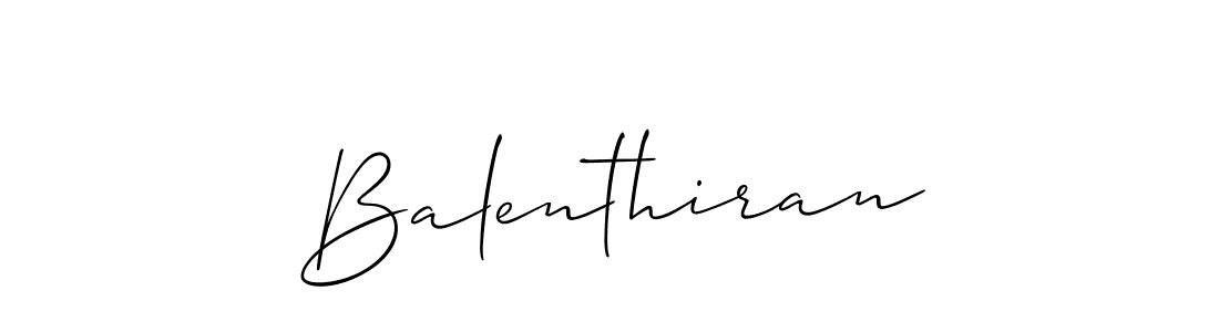 Best and Professional Signature Style for Balenthiran. Allison_Script Best Signature Style Collection. Balenthiran signature style 2 images and pictures png