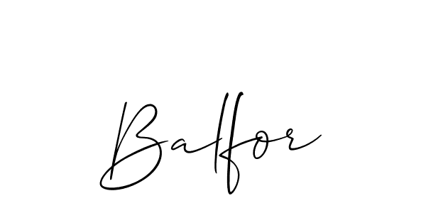 Once you've used our free online signature maker to create your best signature Allison_Script style, it's time to enjoy all of the benefits that Balfor name signing documents. Balfor signature style 2 images and pictures png