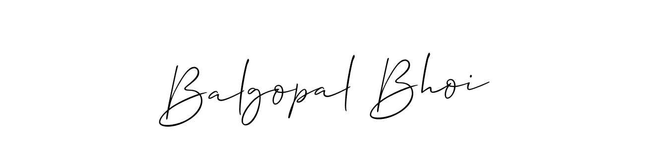 Once you've used our free online signature maker to create your best signature Allison_Script style, it's time to enjoy all of the benefits that Balgopal Bhoi name signing documents. Balgopal Bhoi signature style 2 images and pictures png