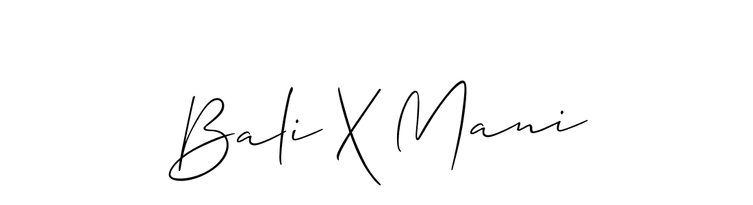 Once you've used our free online signature maker to create your best signature Allison_Script style, it's time to enjoy all of the benefits that Bali X Mani name signing documents. Bali X Mani signature style 2 images and pictures png
