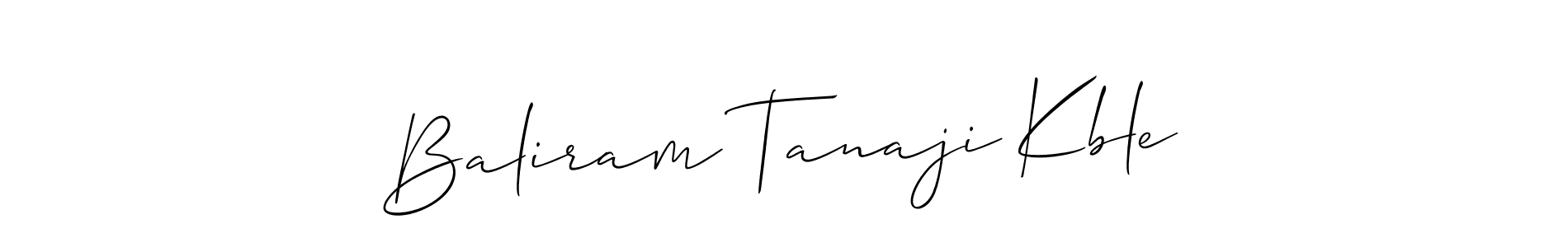 if you are searching for the best signature style for your name Baliram Tanaji Kble. so please give up your signature search. here we have designed multiple signature styles  using Allison_Script. Baliram Tanaji Kble signature style 2 images and pictures png