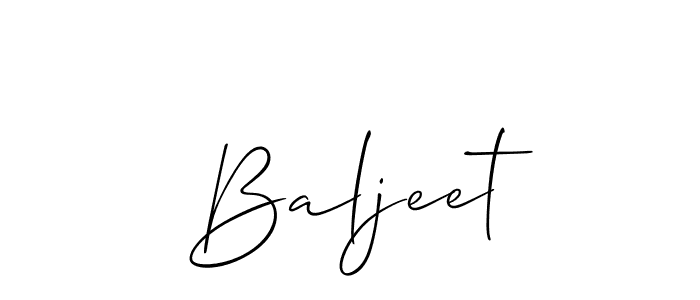 Check out images of Autograph of Baljeet name. Actor Baljeet Signature Style. Allison_Script is a professional sign style online. Baljeet signature style 2 images and pictures png