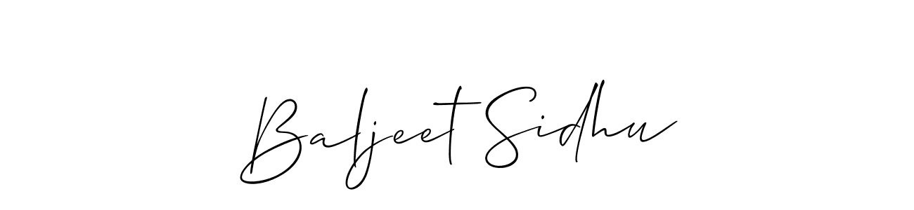 Best and Professional Signature Style for Baljeet Sidhu. Allison_Script Best Signature Style Collection. Baljeet Sidhu signature style 2 images and pictures png