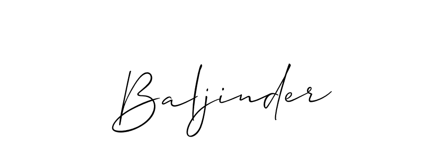 Baljinder stylish signature style. Best Handwritten Sign (Allison_Script) for my name. Handwritten Signature Collection Ideas for my name Baljinder. Baljinder signature style 2 images and pictures png