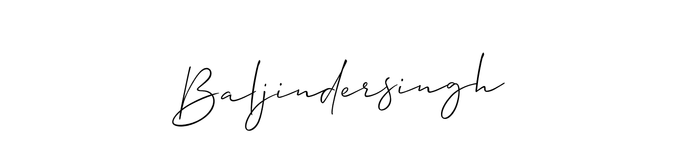 Allison_Script is a professional signature style that is perfect for those who want to add a touch of class to their signature. It is also a great choice for those who want to make their signature more unique. Get Baljindersingh name to fancy signature for free. Baljindersingh signature style 2 images and pictures png