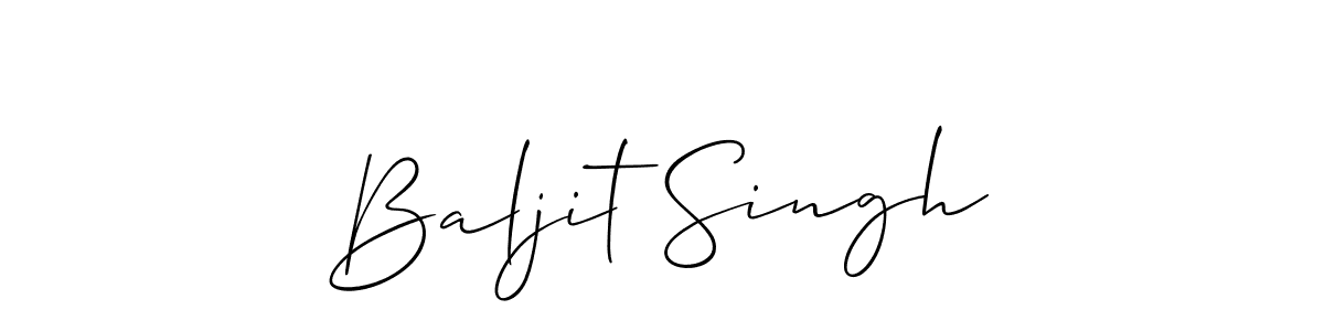 How to Draw Baljit Singh signature style? Allison_Script is a latest design signature styles for name Baljit Singh. Baljit Singh signature style 2 images and pictures png