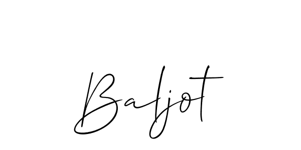 You can use this online signature creator to create a handwritten signature for the name Baljot. This is the best online autograph maker. Baljot signature style 2 images and pictures png