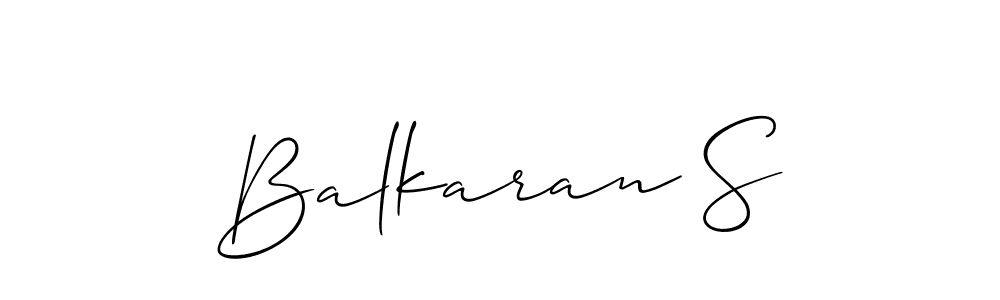 You can use this online signature creator to create a handwritten signature for the name Balkaran S. This is the best online autograph maker. Balkaran S signature style 2 images and pictures png