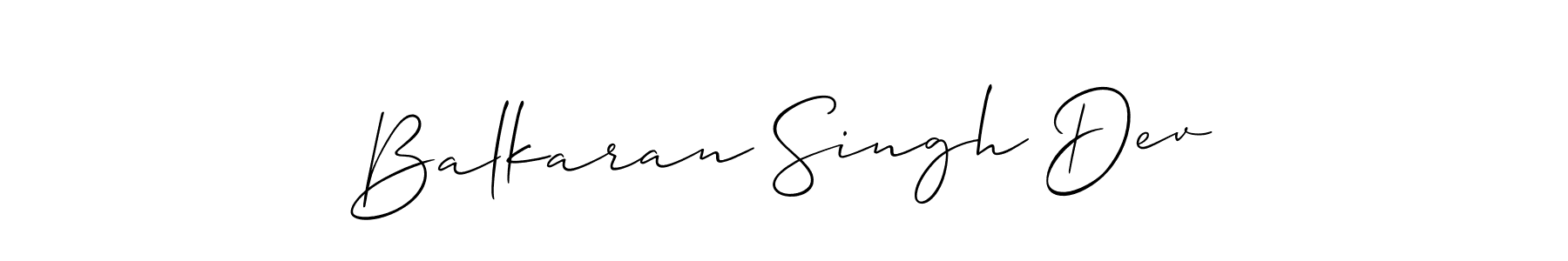 Best and Professional Signature Style for Balkaran Singh Dev. Allison_Script Best Signature Style Collection. Balkaran Singh Dev signature style 2 images and pictures png