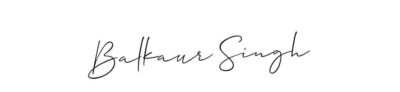 Also You can easily find your signature by using the search form. We will create Balkaur Singh name handwritten signature images for you free of cost using Allison_Script sign style. Balkaur Singh signature style 2 images and pictures png