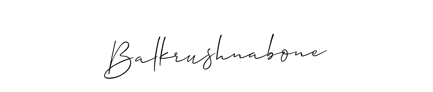 Check out images of Autograph of Balkrushnabone name. Actor Balkrushnabone Signature Style. Allison_Script is a professional sign style online. Balkrushnabone signature style 2 images and pictures png