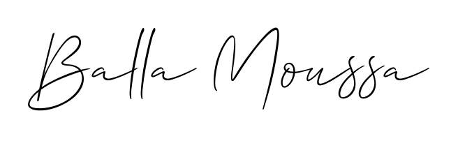 The Allison_Script handwriting style adds charm and authenticity to name Balla Moussa. A wonderful choice for personal thank-you notes. Balla Moussa signature style 2 images and pictures png