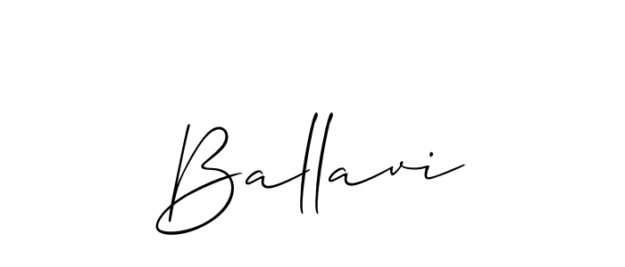 Check out images of Autograph of Ballavi name. Actor Ballavi Signature Style. Allison_Script is a professional sign style online. Ballavi signature style 2 images and pictures png