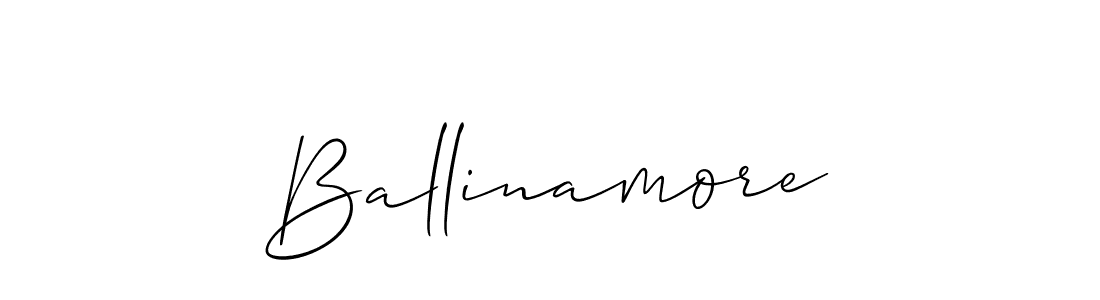 Once you've used our free online signature maker to create your best signature Allison_Script style, it's time to enjoy all of the benefits that Ballinamore name signing documents. Ballinamore signature style 2 images and pictures png