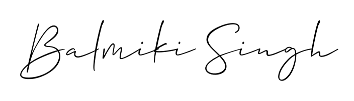 The Allison_Script lettering style adds unique flourish to name Balmiki Singh. Stand out with a custom digital autograph made in seconds. Balmiki Singh signature style 2 images and pictures png