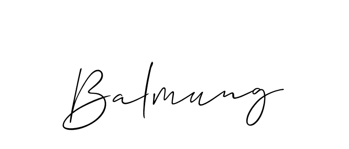 Once you've used our free online signature maker to create your best signature Allison_Script style, it's time to enjoy all of the benefits that Balmung name signing documents. Balmung signature style 2 images and pictures png