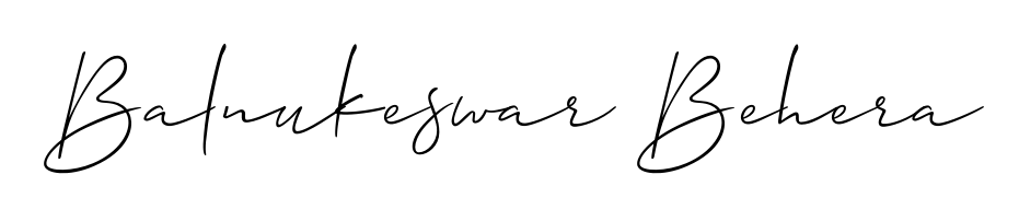 Master the art of signing with Balnukeswar Behera written in fluent Allison_Script script. A great template to practice and refine your handwriting. Balnukeswar Behera signature style 2 images and pictures png