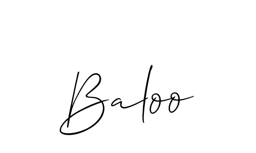 How to Draw Baloo signature style? Allison_Script is a latest design signature styles for name Baloo. Baloo signature style 2 images and pictures png