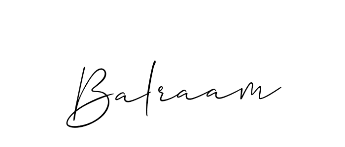 How to make Balraam name signature. Use Allison_Script style for creating short signs online. This is the latest handwritten sign. Balraam signature style 2 images and pictures png