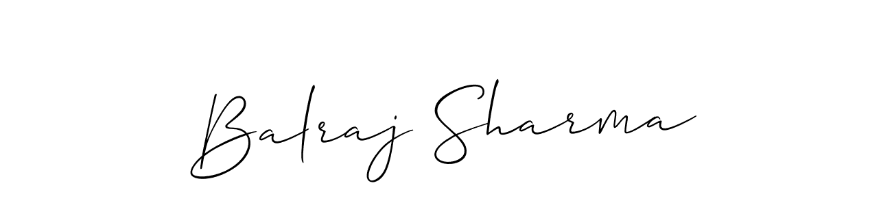 Also we have Balraj Sharma name is the best signature style. Create professional handwritten signature collection using Allison_Script autograph style. Balraj Sharma signature style 2 images and pictures png