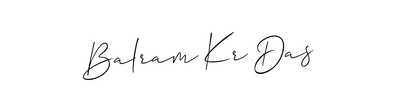Once you've used our free online signature maker to create your best signature Allison_Script style, it's time to enjoy all of the benefits that Balram Kr Das name signing documents. Balram Kr Das signature style 2 images and pictures png