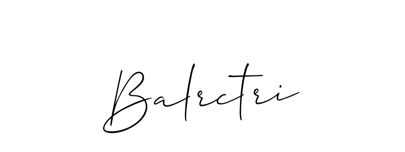 Once you've used our free online signature maker to create your best signature Allison_Script style, it's time to enjoy all of the benefits that Balrctri name signing documents. Balrctri signature style 2 images and pictures png