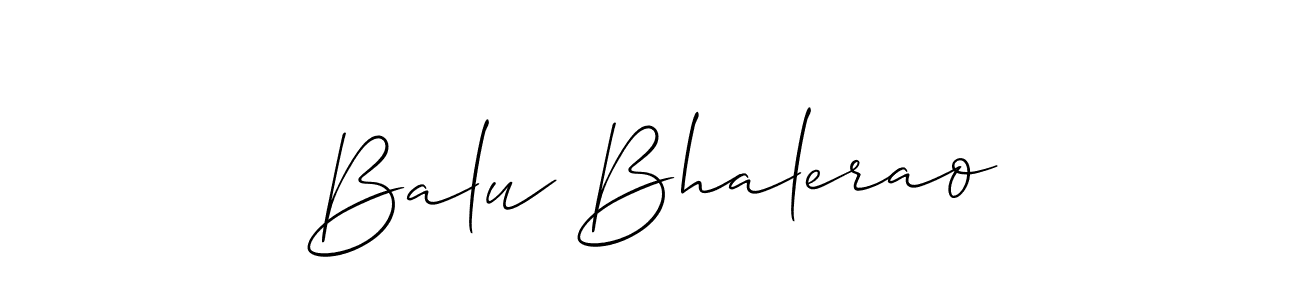 Also You can easily find your signature by using the search form. We will create Balu Bhalerao name handwritten signature images for you free of cost using Allison_Script sign style. Balu Bhalerao signature style 2 images and pictures png