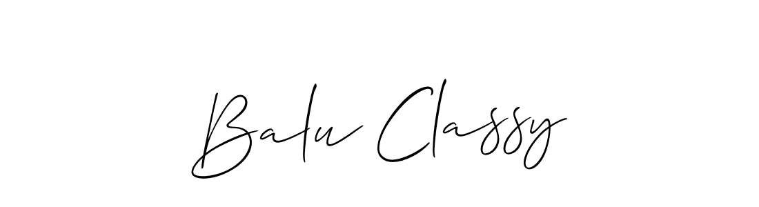 Once you've used our free online signature maker to create your best signature Allison_Script style, it's time to enjoy all of the benefits that Balu Classy name signing documents. Balu Classy signature style 2 images and pictures png