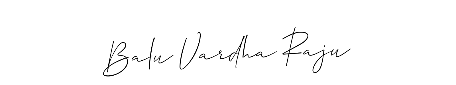Once you've used our free online signature maker to create your best signature Allison_Script style, it's time to enjoy all of the benefits that Balu Vardha Raju name signing documents. Balu Vardha Raju signature style 2 images and pictures png