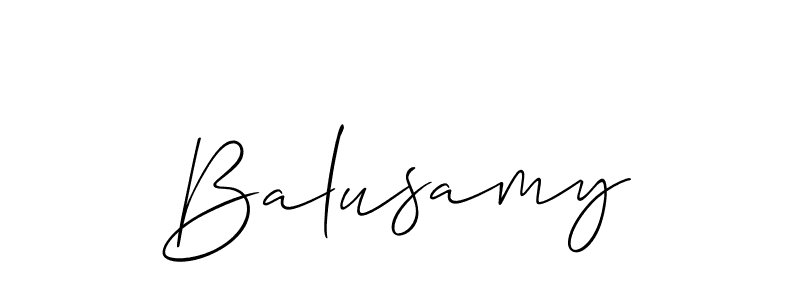 if you are searching for the best signature style for your name Balusamy. so please give up your signature search. here we have designed multiple signature styles  using Allison_Script. Balusamy signature style 2 images and pictures png